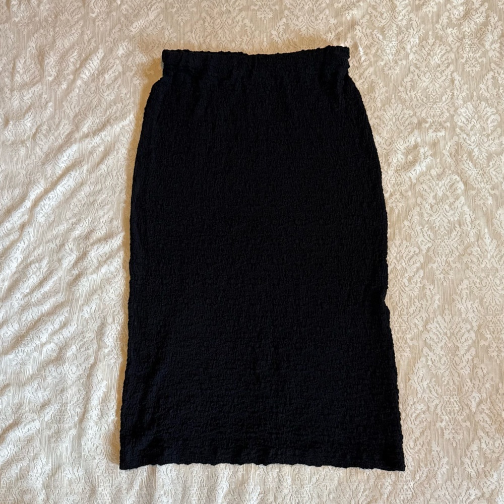 Vince smocked midi pencil skirt - Picture 3 of 10